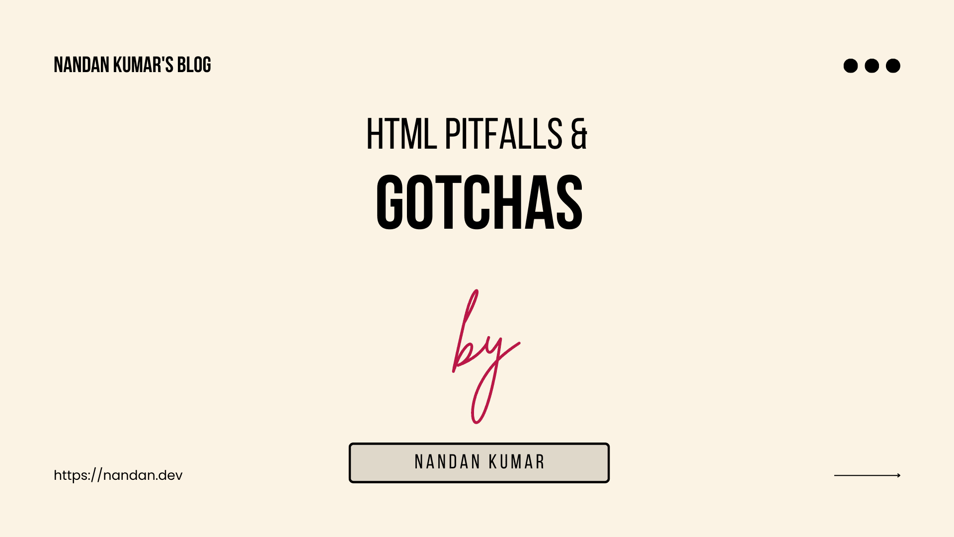HTML Pitfalls and Gotchas Every Developer Should Avoid